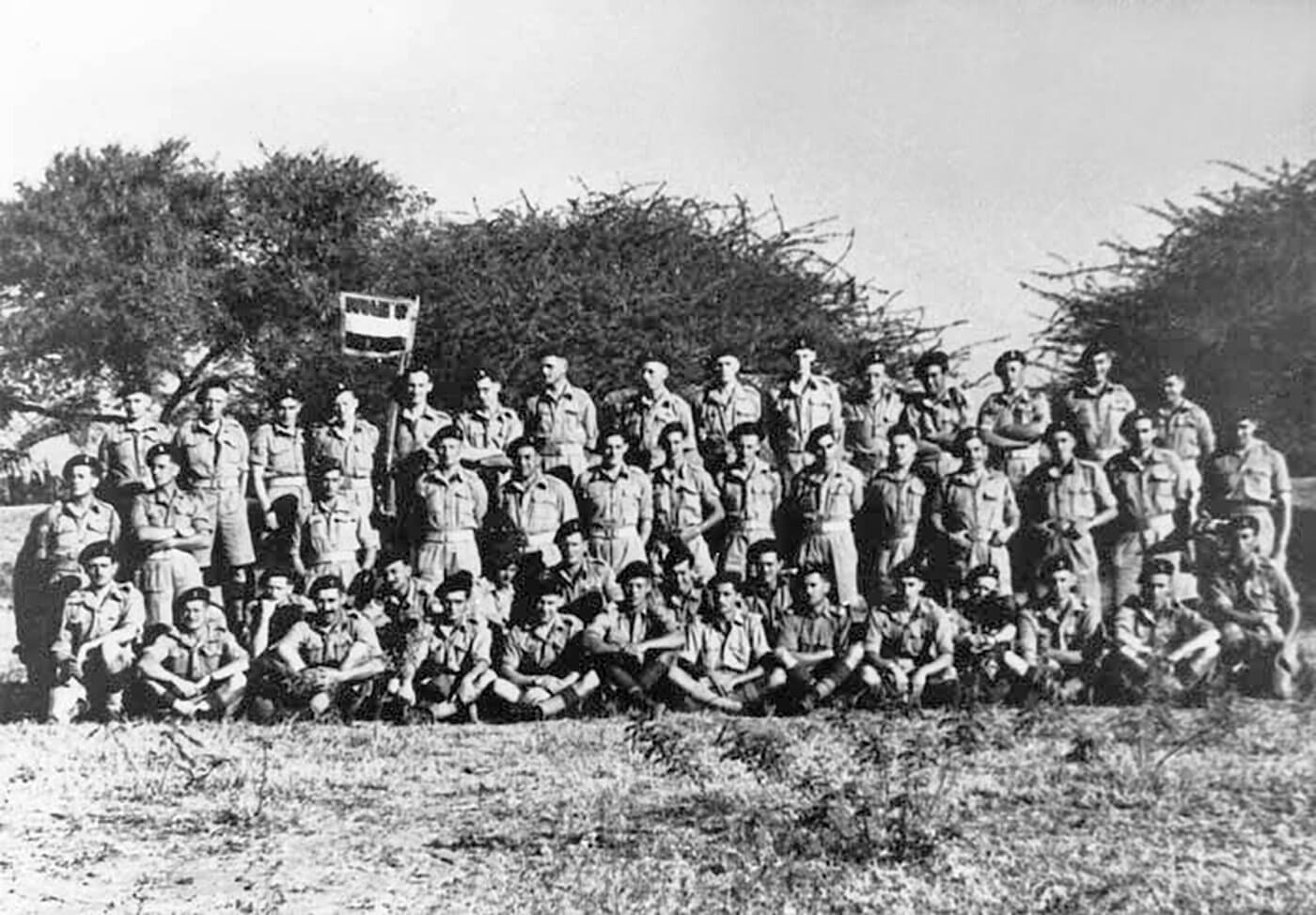 First 48 volunteers of Dutch Troop 10 Commando.