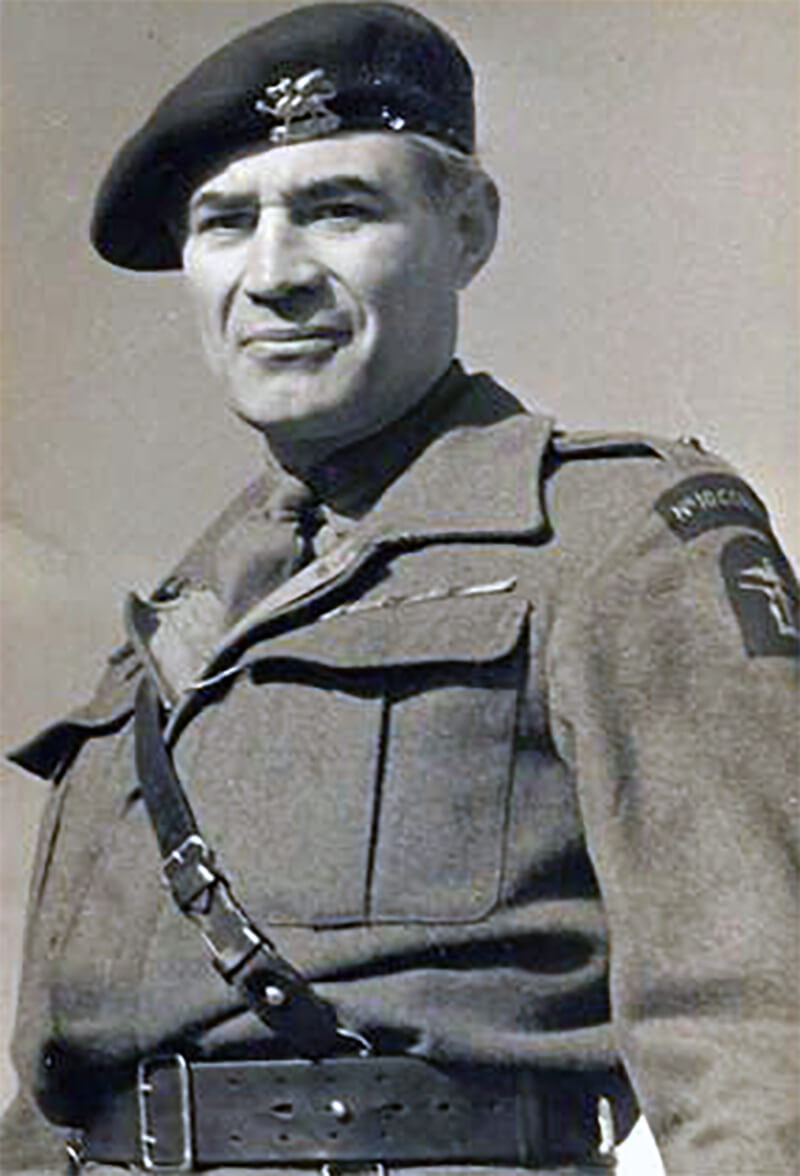 Lieutenant-Colonel Lister Dudley Stuart Lister, commander of No.10 (Inter-Allied) Commando.