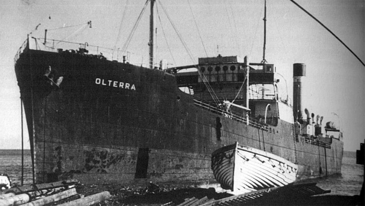 Merchant Ship Olterra.