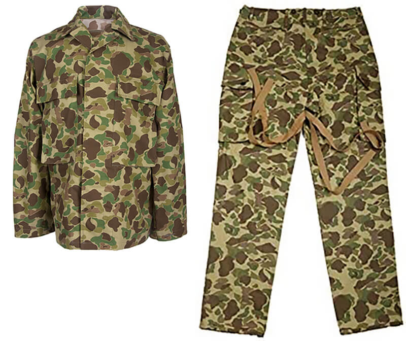 M1943 Herringbone Twill Two-piece Camouflage Suit