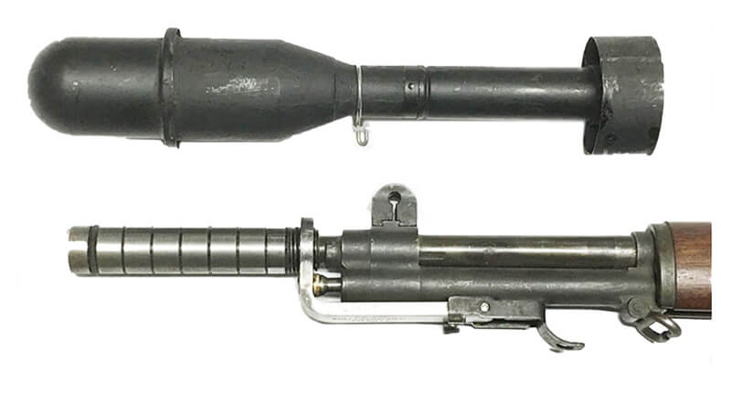 M7 Grenade Launcher with M11 inert Rifle Grenade