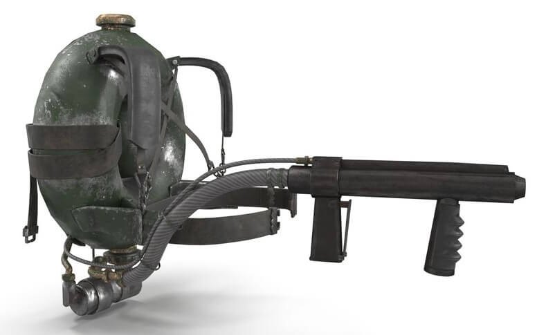 No. II Mk II Flamethrower, Lifebuoy