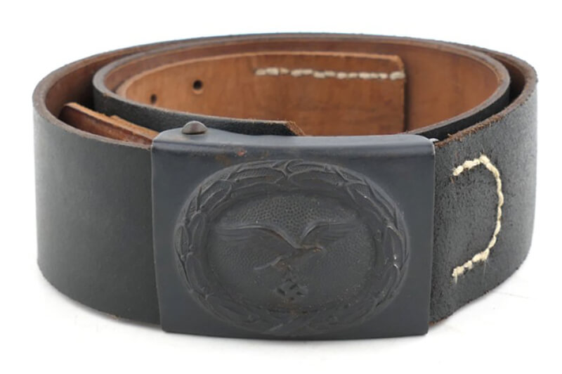 Luftwaffe Koppelschloß mit Lederwiderhalt