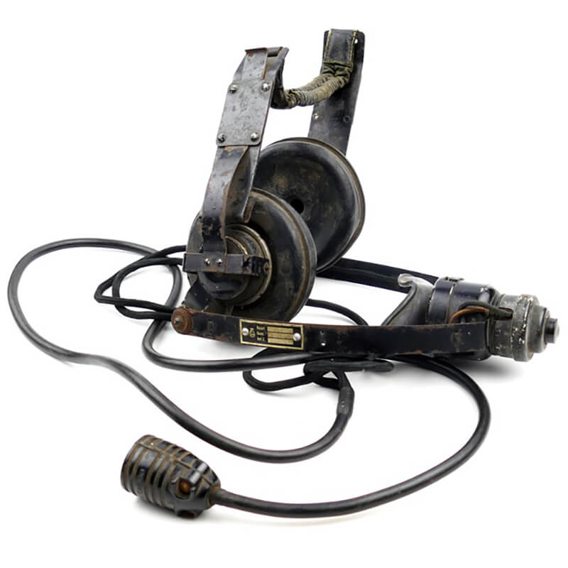 Luftwaffe Sprechgarnitur für Lastensegler
