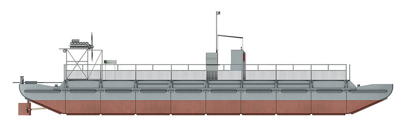 Siebelfähre Modell 1940