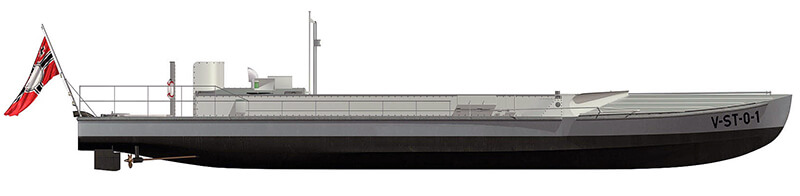 Sturmbootrtansporter Typ VST 0 1