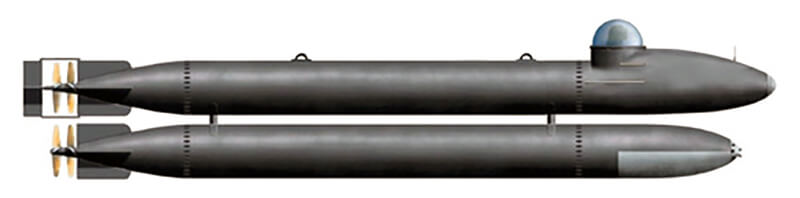 Bemannter Torpedo Marder