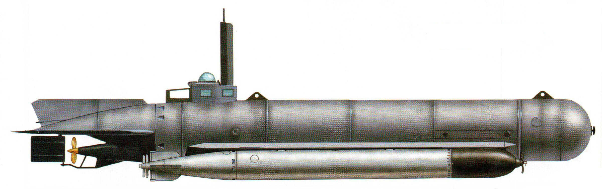 Kleinst-U-Boot Molch