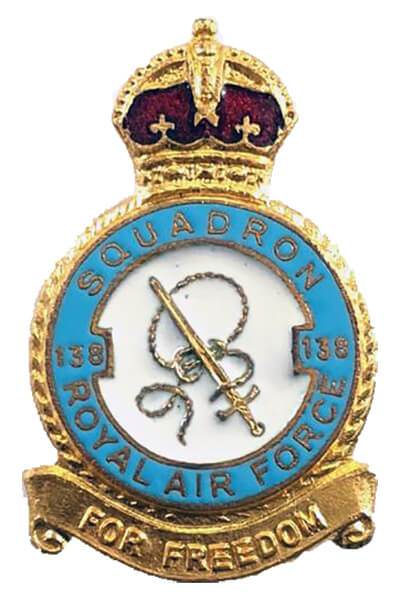 Badge No. 138 (Special Duties) Squadron