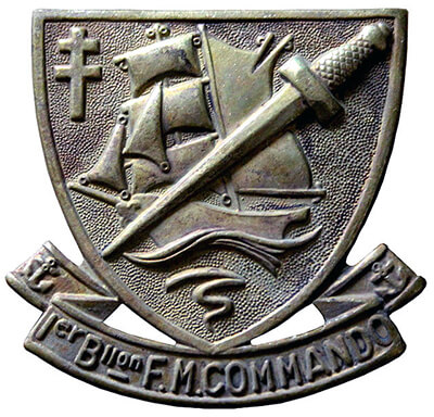 Badge 1er Bataillon de Fusiliers Marins Commandos