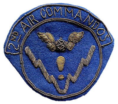 Badge 2nd Air Commando Group (China-Burma-India)