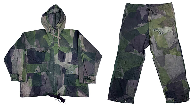 Camouflaged Anorak and Trousers Labrodor Style