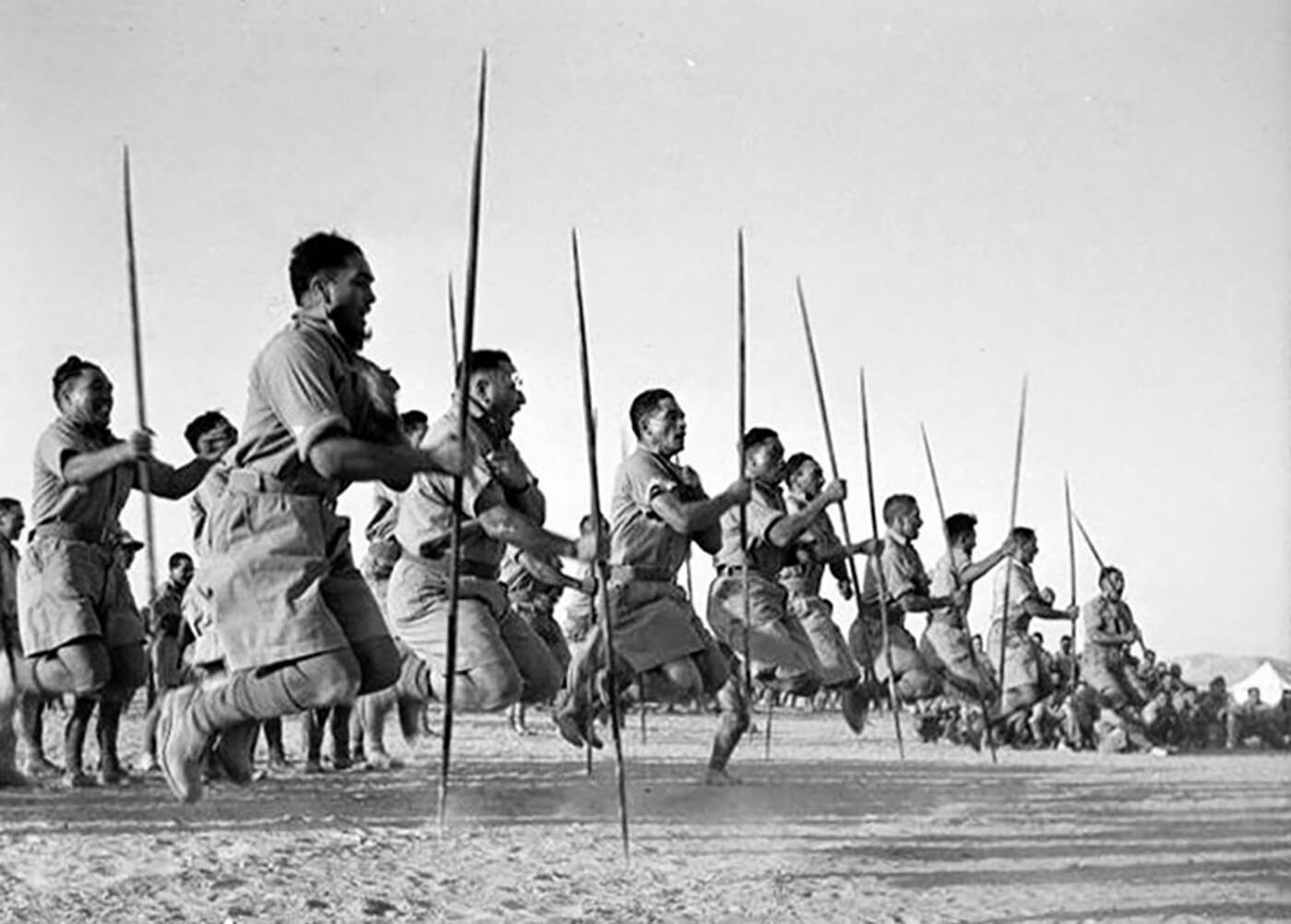 Maori's in Egypt, 1941
