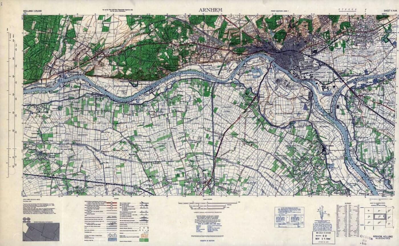 Map Arnhem Area