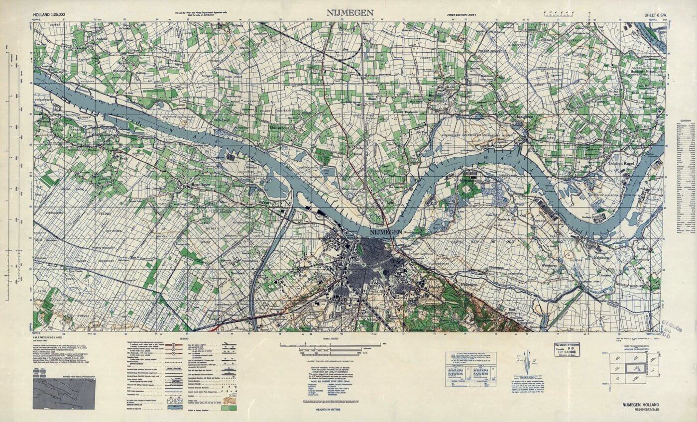 Map Nijmegen Area