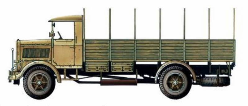 Lancia 3-RO, Heavy Truck