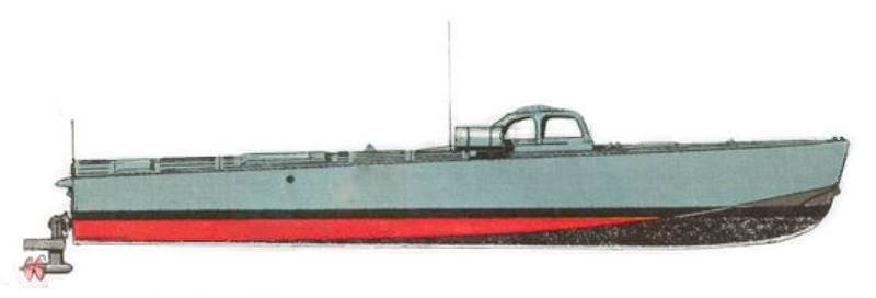 Motoscafo Turismo Silurante Modificato Allargato