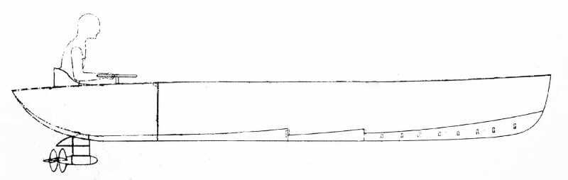 Motoscafo Avio Trasportato