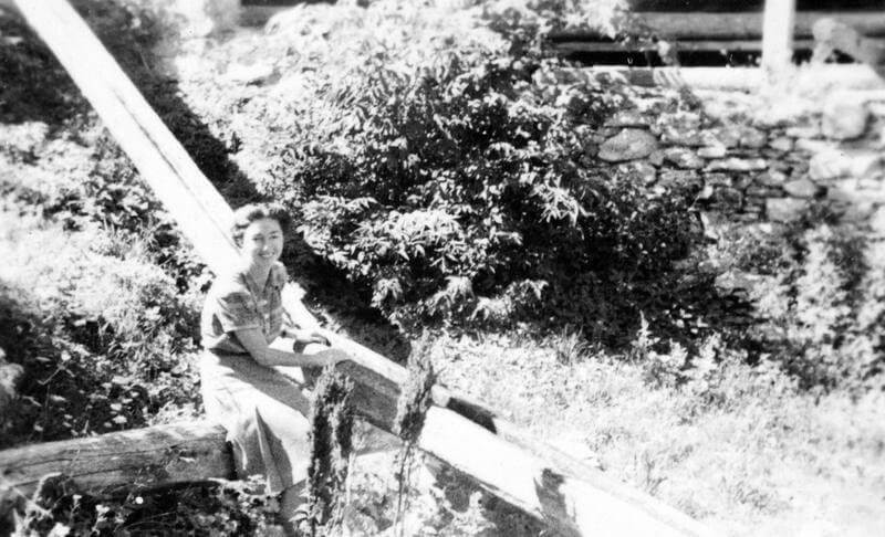 THE SPECIAL OPERATIONS EXECUTIVE (SOE) IN FRANCE, 1941-1944 (HU 57101) Christine Granville (Countess Krystyna Skarbek) seated by a water duct near the blown-up bridge at Embrun, Hautes-Alpes, August 1944. Copyright: ý IWM. Original Source: http://www.iwm.org.uk/collections/item/object/205181050