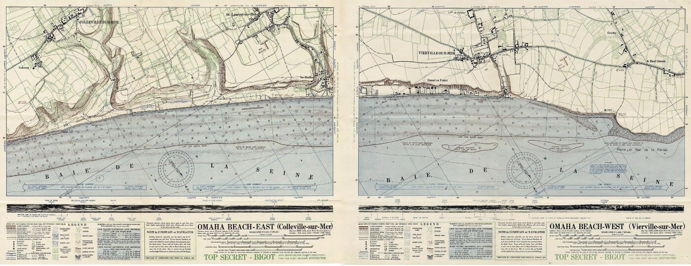Omaha Beach Map