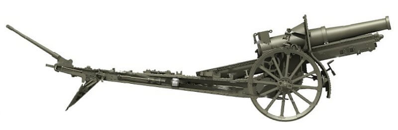 French Schneider 155-millimetre sFH 414(f)