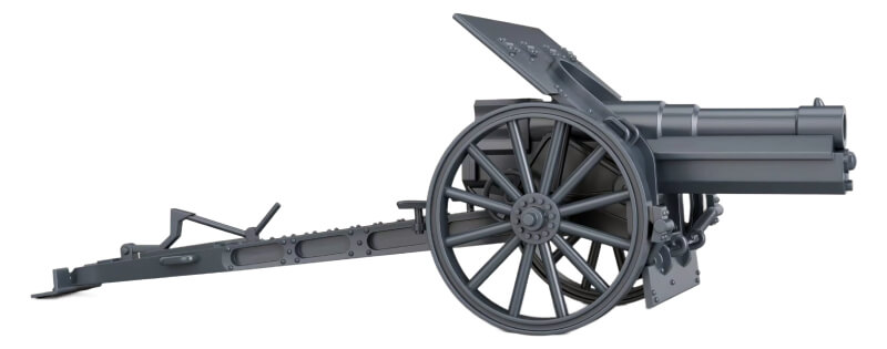 Czech Škoda 150-millimetre Howitzers