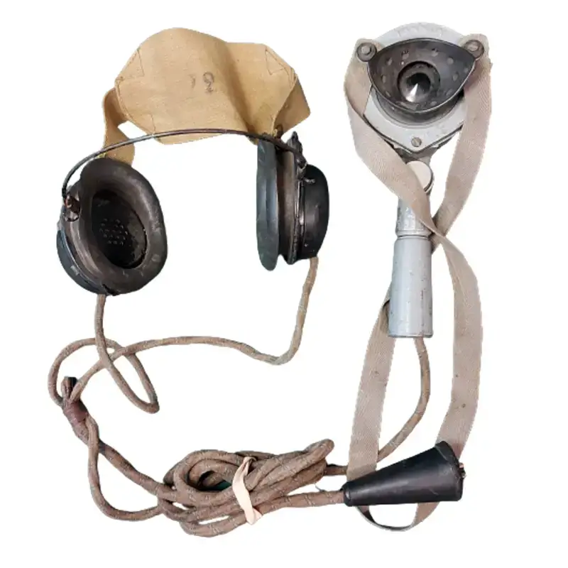Vehicle Radio Headset And Microphone