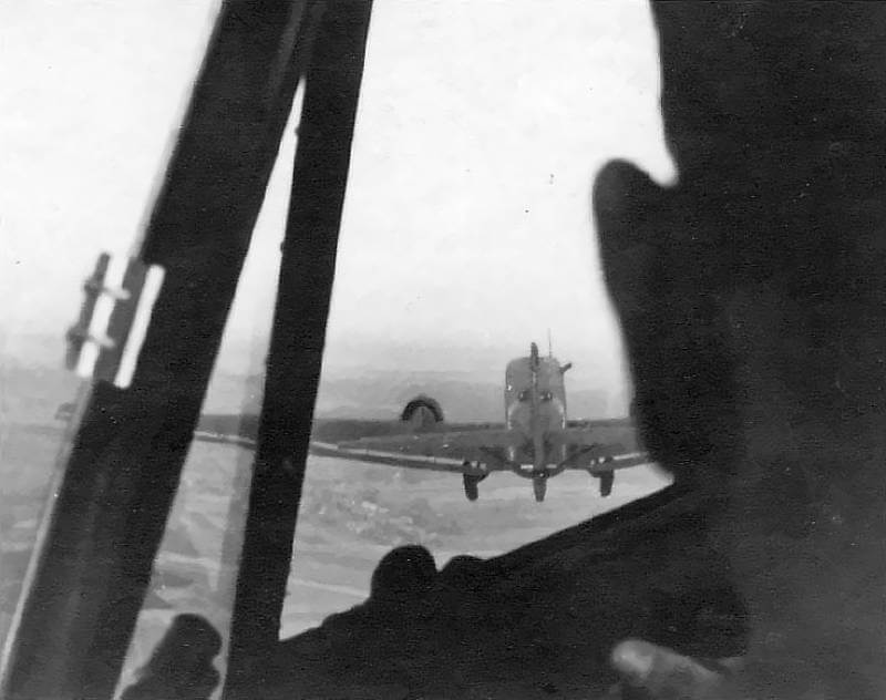 DFS 230 cockpit view during flight.