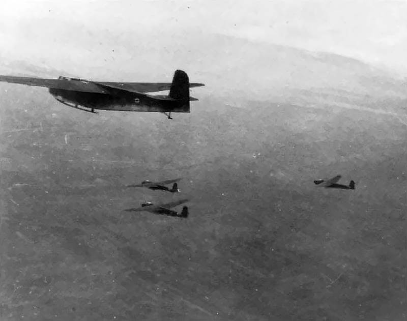 DFS 230 during flight.