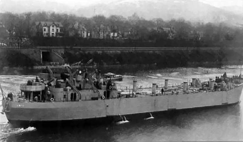 LST 1, the first in the LST class.