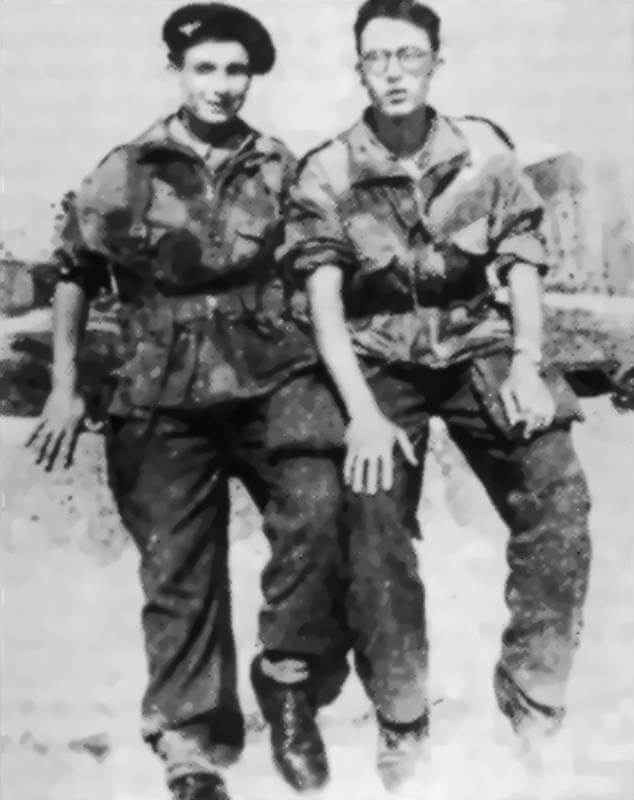 Twin Brothers Raoul (Left) and Yves (Right) Loichot.